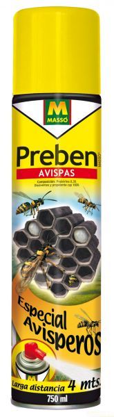 Insecticida contra avisperos en aerosol: Preben Avispas. Nuevo producto.